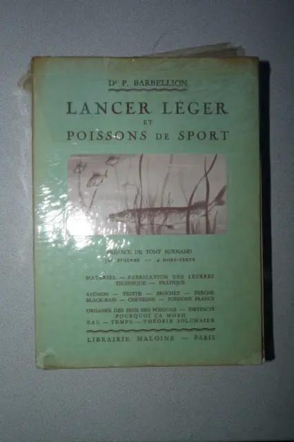 Pêche - truite carnassier - Lancer léger et Poissons de Sport , Barbellion