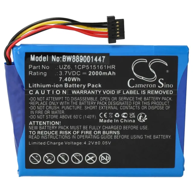 Fit for Garmin DashCam 45 46 55 56 66W Rechargeable Lithium Polymer Li-Po  Battery 400mAh 361-00103-00 