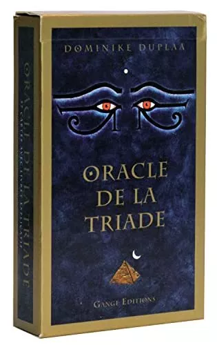 Oracle de la Triade Le Jeu de 57 Cartes Calligraphie Symbolique