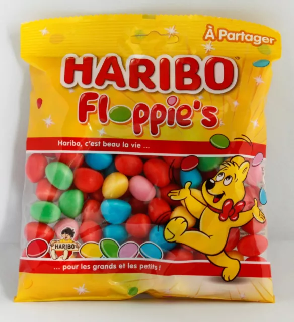 NEW 1 X Haribo Floppies - 250g French Haribo Floppie's Bonbons Gift Sweets  EUR 8,54 - PicClick FR