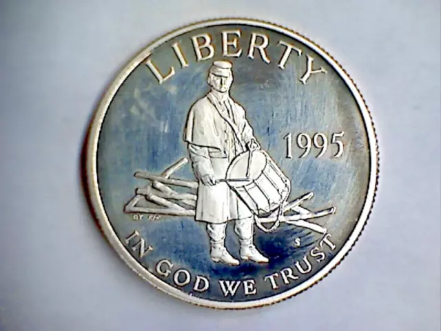 1995 S Proof Civil War Battlefield Preservation