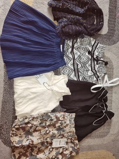 Zara Kids 6 piece bundle, skirts, top, pants, jacket.