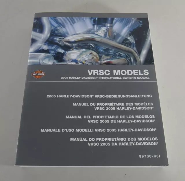 Betriebsanleitung / Handbuch Harley Davidson V-Rod VRSC Modelle 2005 von 06/2004