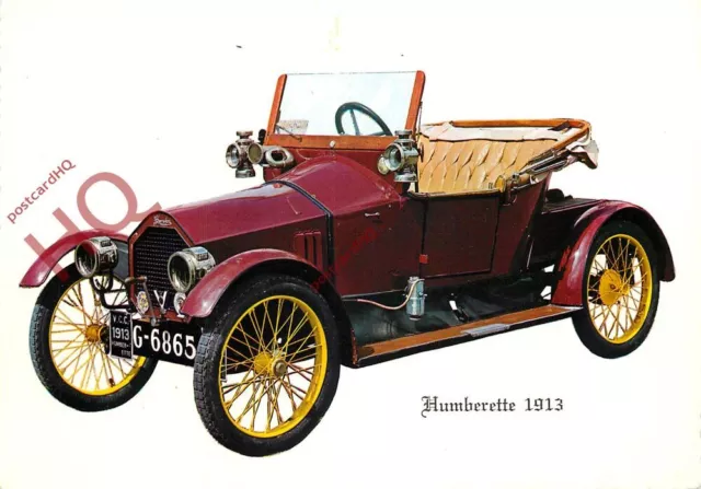 Picture Postcard> VINTAGE CAR, HUMBERETTE 1913