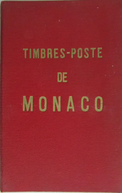Catalogue Spécialisé des Timbres de Monaco. A. Novo. Année 1959
