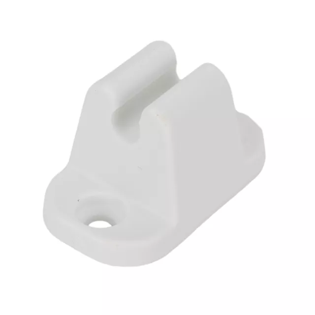 White Flexible Door Retainer Catch Locker Door Stop For Caravan Motor Home