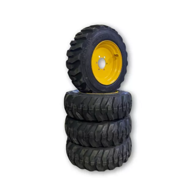 4-10-16.5 Forerunner Skid Steer Tires/Rims-10X16.5 New Holland 6 lug LX465,LX485
