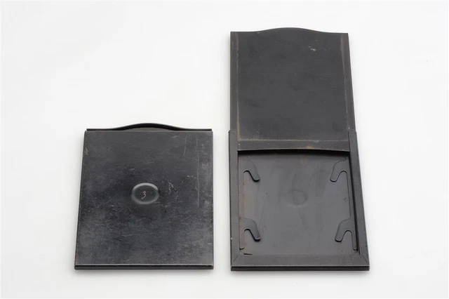 2x Metal Film Holder 3x4 5/16in Sheet-Film (1695486933)