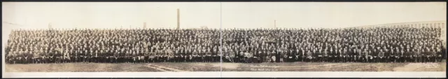 Photo:1913 Panoramic: Weston - Mott Company employees,Flint,Michigan