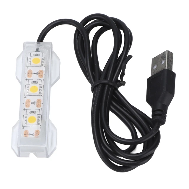 Aquarium Light USB Charging Plastic Fish Tank LED Light For Plants L Dy9