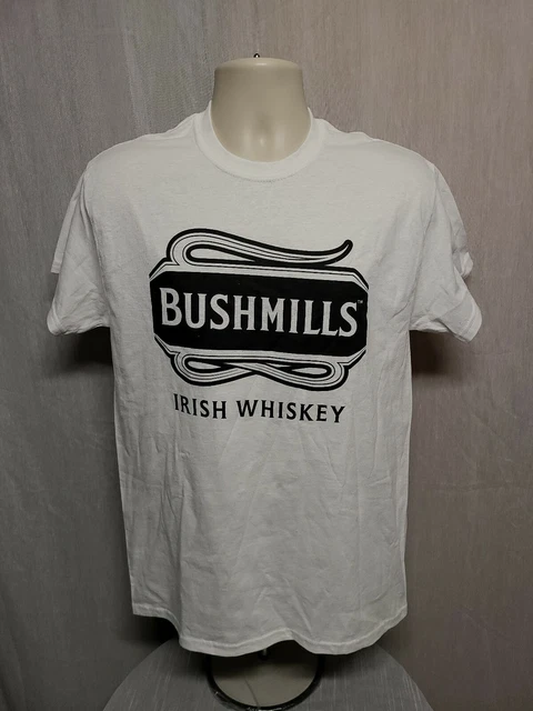 Bushmills Irish Whiskey Adult Medium White TShirt