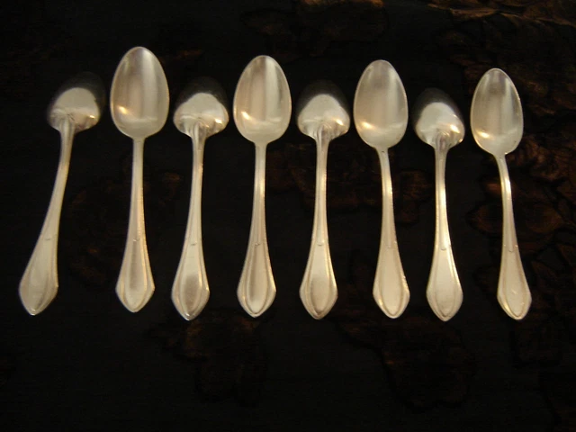 CUILLÈRE / LOUCHE à moutarde en argent massif 1er COQ modèle UNIPLAT no