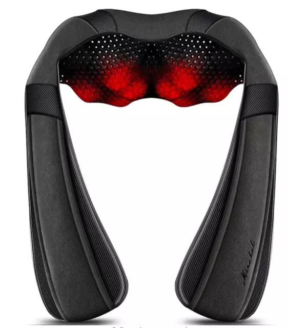 Mirakel Neck Massager, Back Massager with Heat, Electric Shoulder -Store display