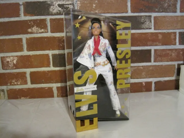 2021 Mattel Barbie Signature Elvis Presley Doll  " American Eagle" Jumpsuit--New