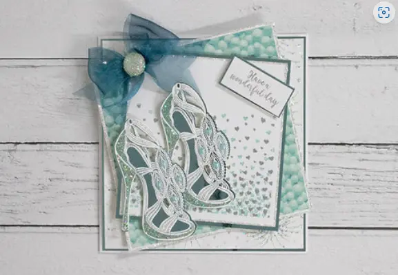 Stamps By Chloe - Fabulous Sandal Stamp & Die Collection (Card Making, Craft) 3