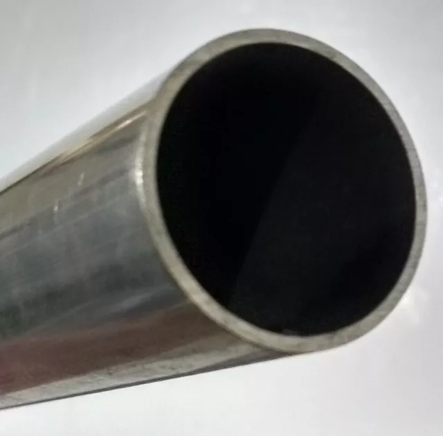 2205 Stainless Steel Welded Tube, 22-23% Chromium, 1" OD x 0.049" Wall x 24"