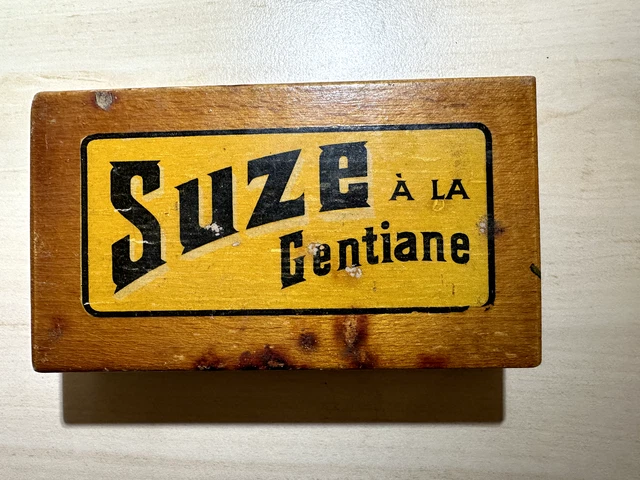ANCIENNE BOÎTE DE jeux enfant vintage- bois - dimensions : 23.5 x 28 cm
