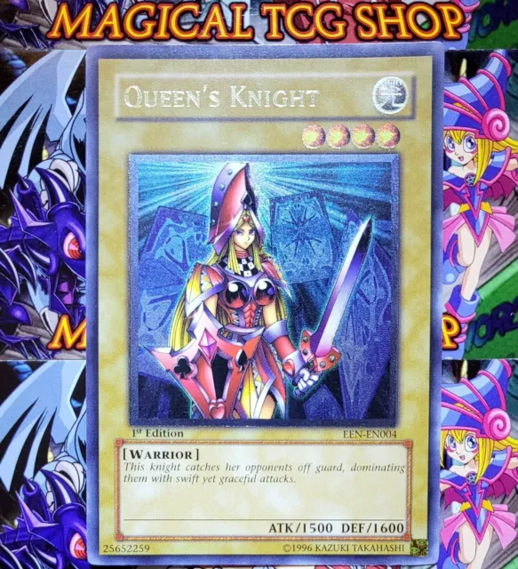 Yugioh Queen's Knight Elemental Energy 1st Edition Ultimate Rare EEN-EN004