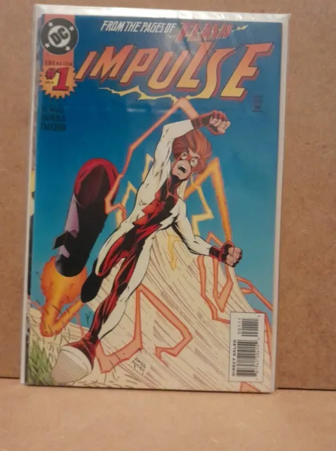 Impulse 1 + 2 DC comics 1995 Humberto Ramos Mark Waid The Flash