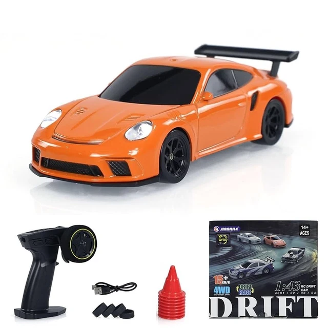 Nouveau 2.4Ghz RC Drift Car 1/43 4WD Télécommande Voiture Haute Vitesse Quatre R Nouveau 2.4Ghz RC Drift Car 1/43 4WD Télécommande Voiture Haute Vitesse Quatre R