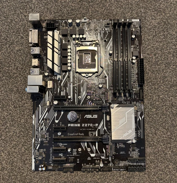 ASUS PRIME Z270-P, LGA 1151, Intel Motherboard £51.68 - PicClick UK
