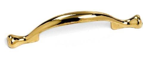 * 12 Laurey Celebration Arch Pulls 54337 3" Center Polished Brass Drawer Cabinet