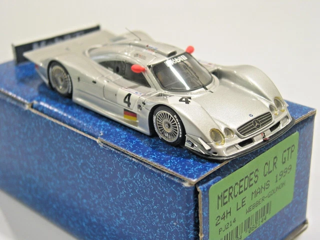 1/18 IVY Models Mercedes CLR 1999 24 Hours of Le Mans Car #5 Carbon Base RARE eB