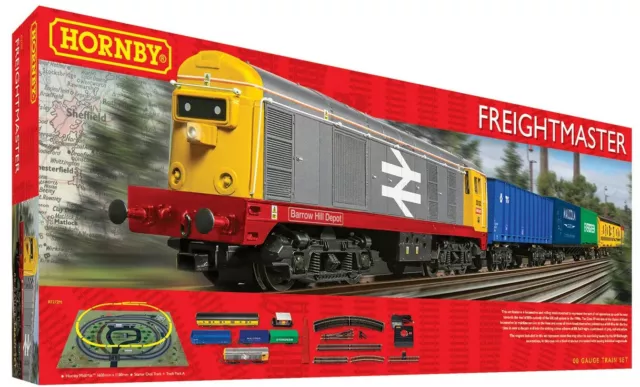 Hornby R1272M Freightmaster Diesel Mixed Freight Starter Train Set