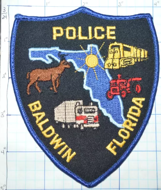 Florida, Baldwin Police Dept Patch