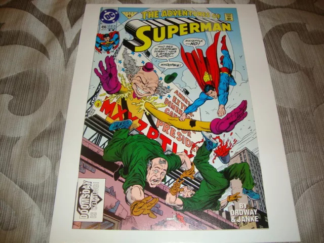 Adventures of Superman #496 (Nov 1992) DC Comic 2nd Print Doomsday Cameo VF