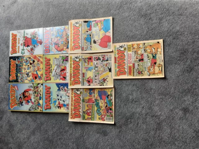 DC Thomson Co Ltd : Dandy Annuals 1994,1997,1999,201,2002,2006 and 4 comics.