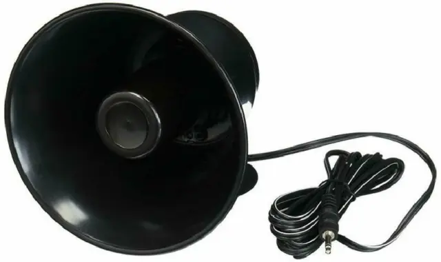 Car Horn 5” Pa Horn Speaker Outdoor Trumpet 15W Cb Radio Car Siren System
