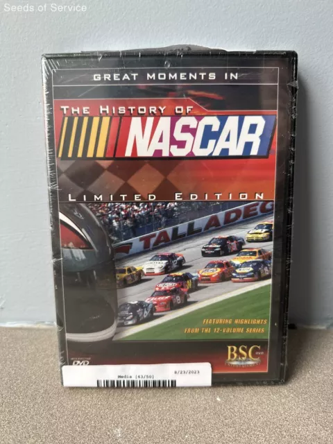 Great Moments In The History Of Nascar Limited Edition DVD 2004