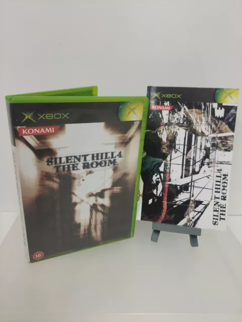 Silent Hill 4 The Room Original Xbox Game Manual & Case No Disc Case Manual Only