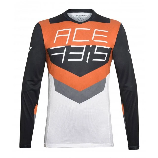 Maglia Mx Track Acerbis Nero/arancio - GARANZIA ITALIA