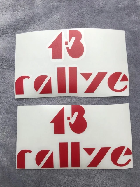 10 Stickers Autocollants Volant Peugeot 205 Rallye - Neufs