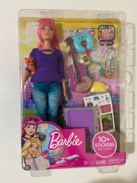 BARBIE DAISY TRAVEL doll Set Dream house Adventures Netflix NEW Sealed Box  $14.99 - PicClick