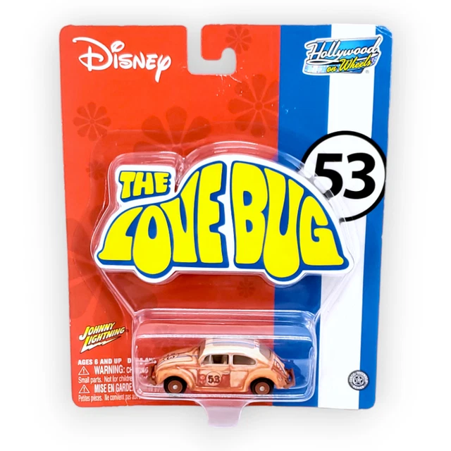 DISNEY HERBIE GOES Bananas Love Bug Volkswagen Beetle Johnny Lightning