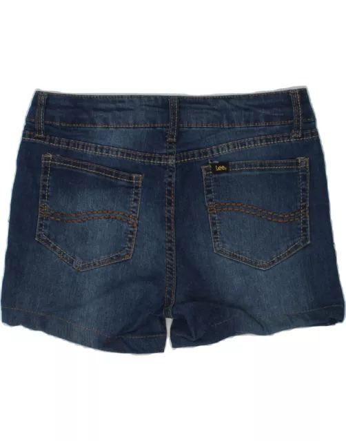 LEE Girls Denim Shorts 13-14 Years W28  Blue Cotton AW21 2