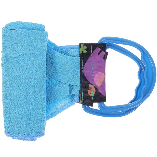 Serviette Exfoliante Longue Pour Le Dos - 55 Cm, Deux Faces Rugueuses - Sisal Et Tissu - Pour Gommage Corps Et Nettoyage Profond - 2
