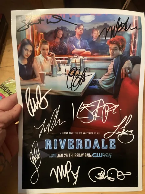 Riverdale Signed Poster A4