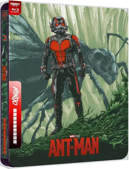 Ant-Man (4K UHD + Blu-ray Steelbook) Mondo - Neuf - Français