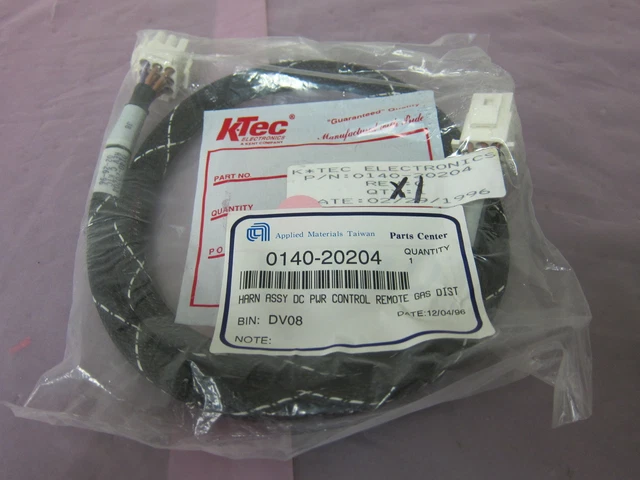 AMAT 0140-20204 HARN Assembly DC Power Control Emote Gas Dist, 405871 £ ...
