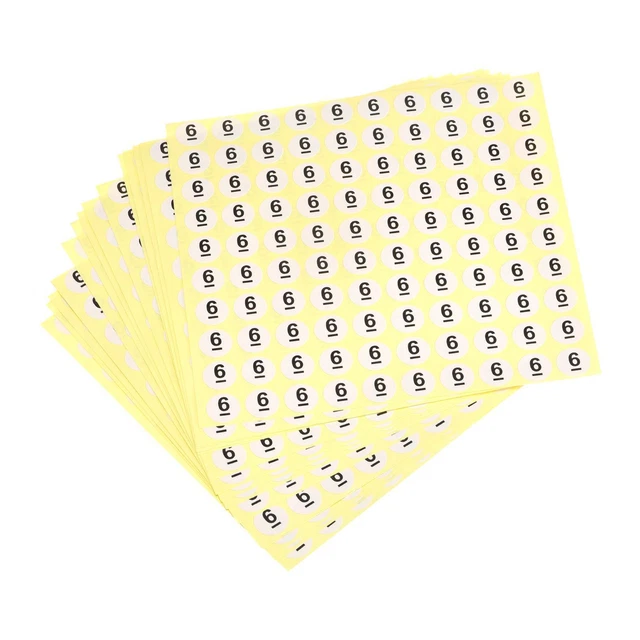 Autocollant Vinyle 'Numéro 8' Version V1 - Design Simple, Fabrication Espagnole