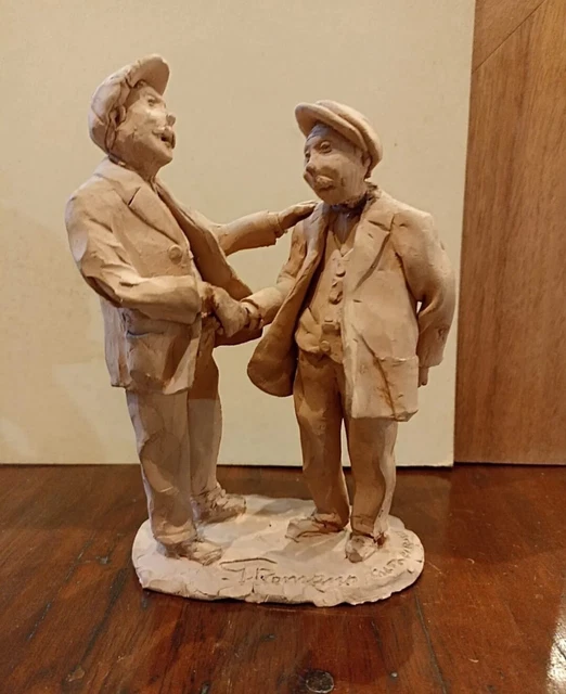 Statuette Céramique Sicilienne – Carlino Sciacca – Années 70 – Made In Italy