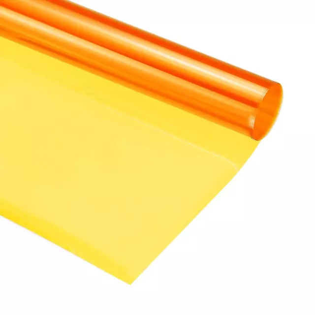 Gel Farbfilter Papier Folie für Kamera Fotostudio 40x50cm Orange 85A Paket von 2