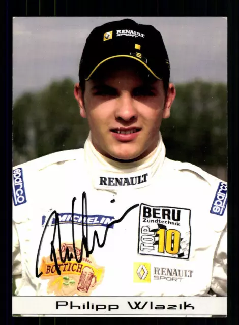 Philipp Wlazik Autogrammkarte Original Signiert Motorsport + A 210147