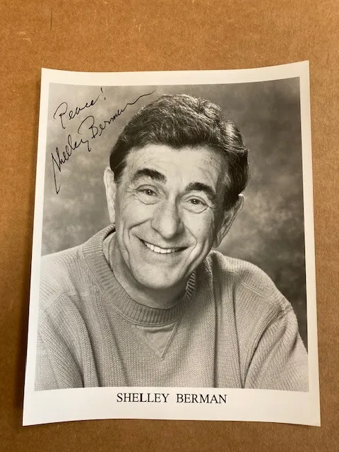 Shelley Berman Actor/Comedian Signed 8x10 Photo COA