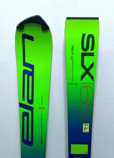 ELAN  SLX WC-FIS SL Rennski + 14 mm Platte + Marker Race XCELL 16 GW 165 cm