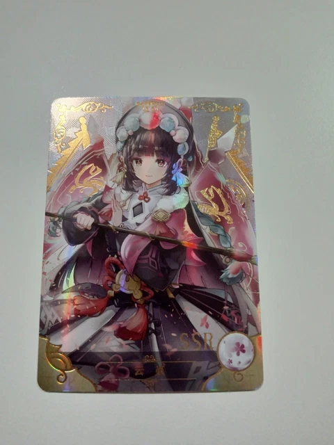 YUN JIN GENSHIN Impact NS-5M05-063 SSR Doujin Card Goddess Story EUR 5 ...